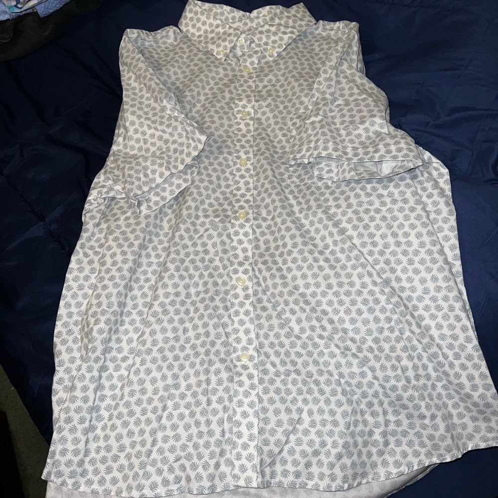 Men’s Goodfellow Button Down Short Sleeve Shirt